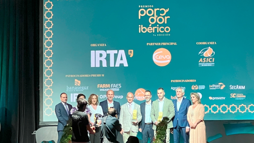 Premiados especiales en la edicin de los Premios Porc d'Or Ibrico 2023 celebrados en Granada