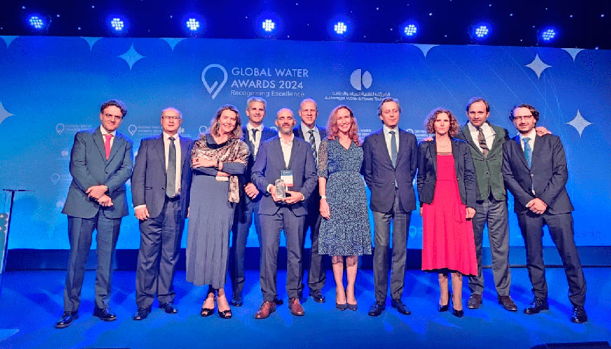 Acciona ha recibido diversos galardones en los Global Intelligence Water Awards, incluyendo el Premio a la mejor compaa del agua del mundo...