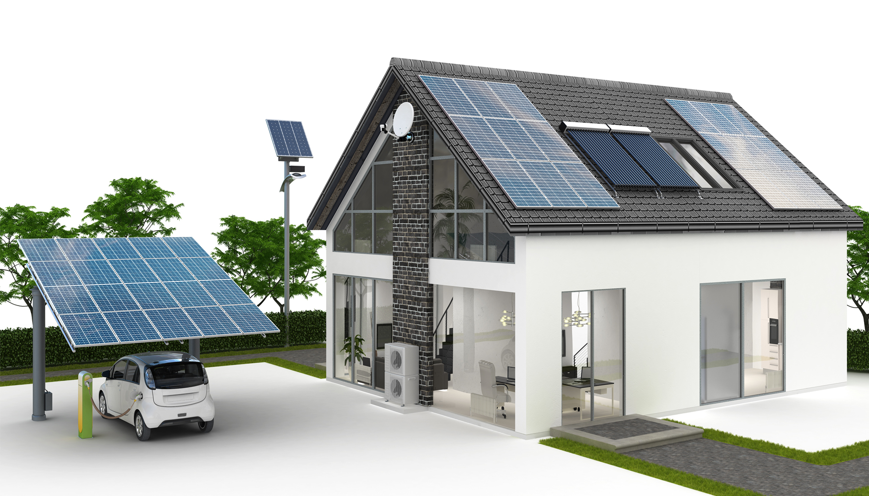Fotografia de Una combinacin inteligente: fotovoltaica, acumuladores, electromovilidad y bombas de calor