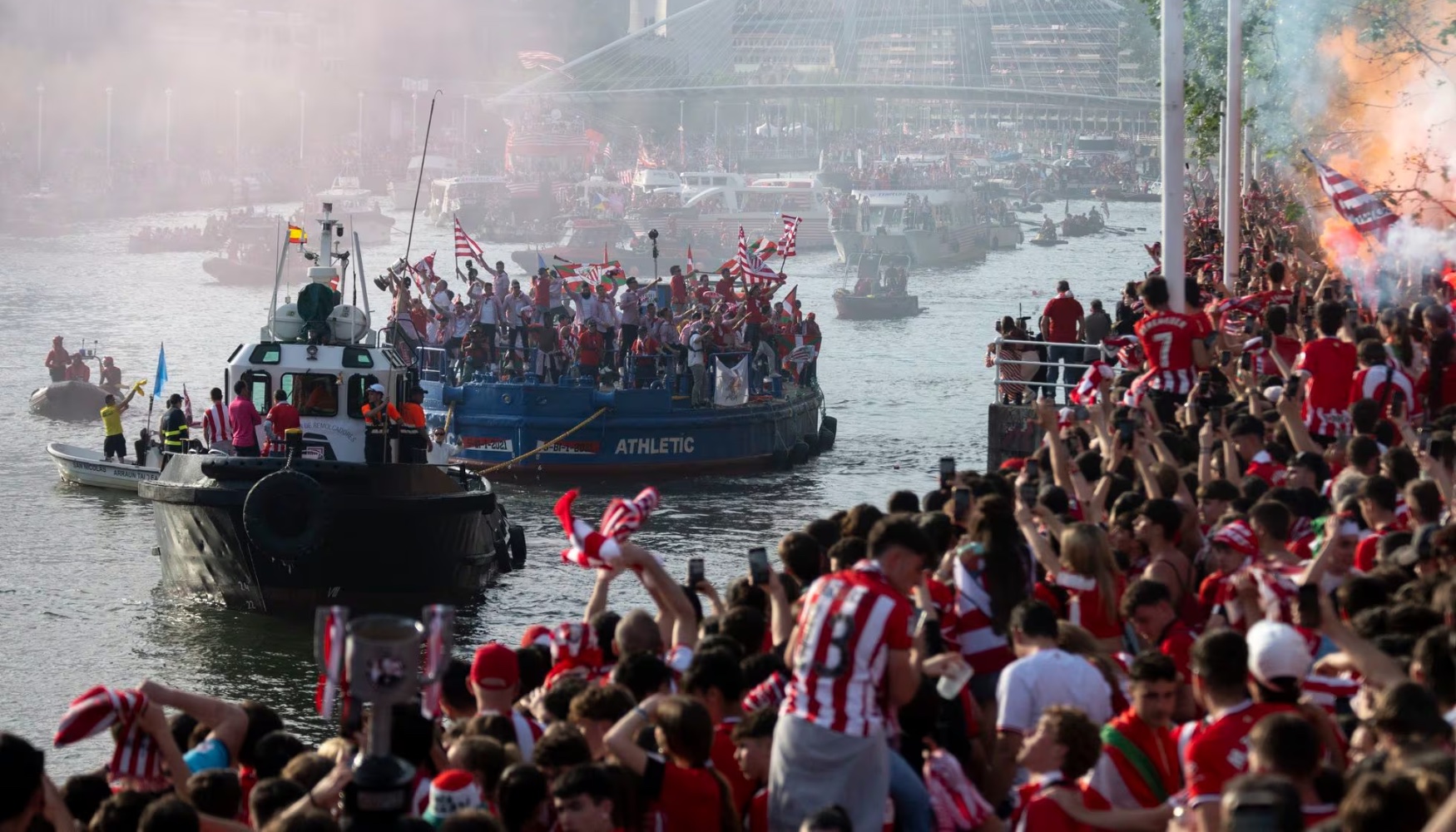 40 aos despus: el club de ftbol Athletic de Bilbao se alza con el ttulo de campen de la Copa del Rey