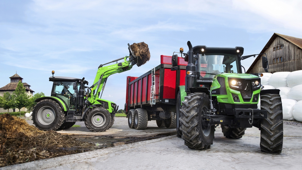 Un tractor mixto para diversas aplicaciones agropecuarias