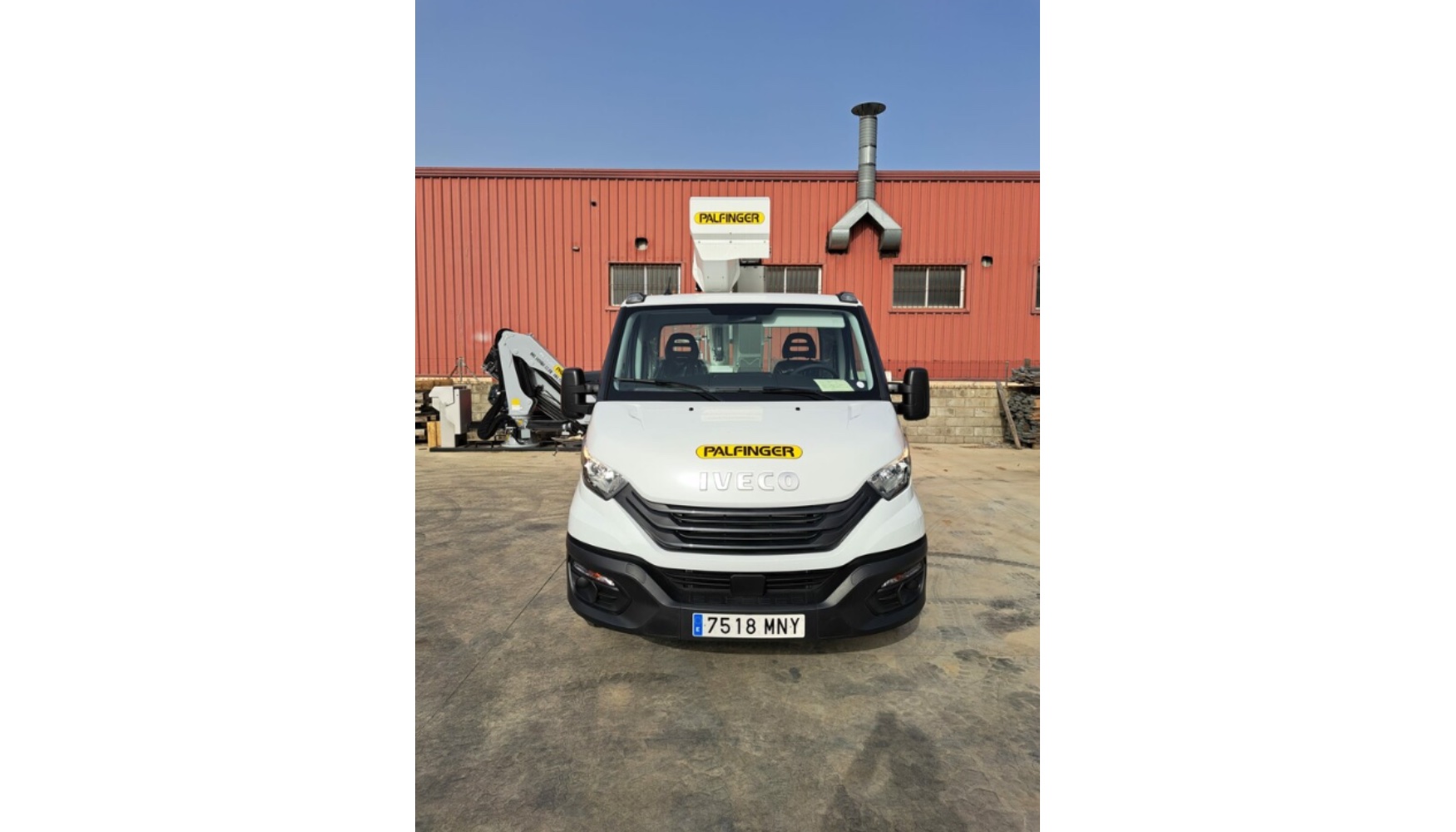 Las plataformas van montadas sobre Iveco Daily 35S14