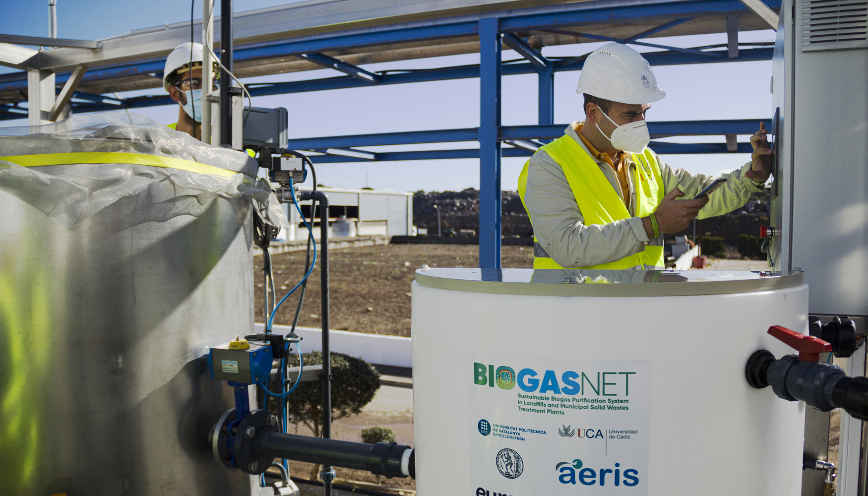 Foto de Una nueva tecnologa de purificacin de biogs permite mejorar su calidad y promueve su aprovechamiento como energa alternativa