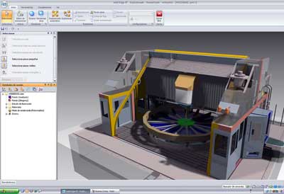 PDV-50/D5000 Center drill postal type of dual-head (rings up to 5000 mm in diameter)