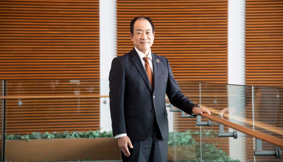 El presidente global de Epson, Yasunori Ogawa...