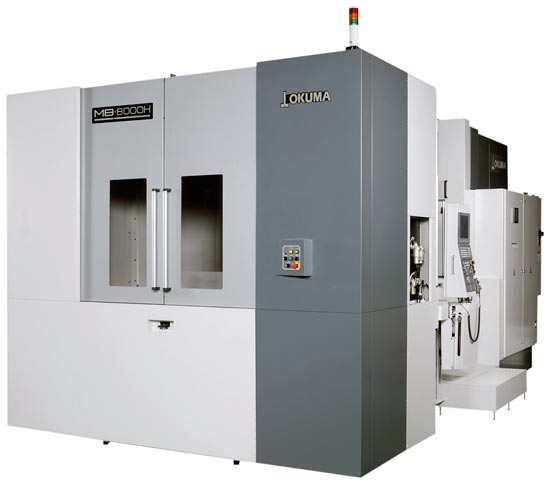 Okuma MB 8000 machining center