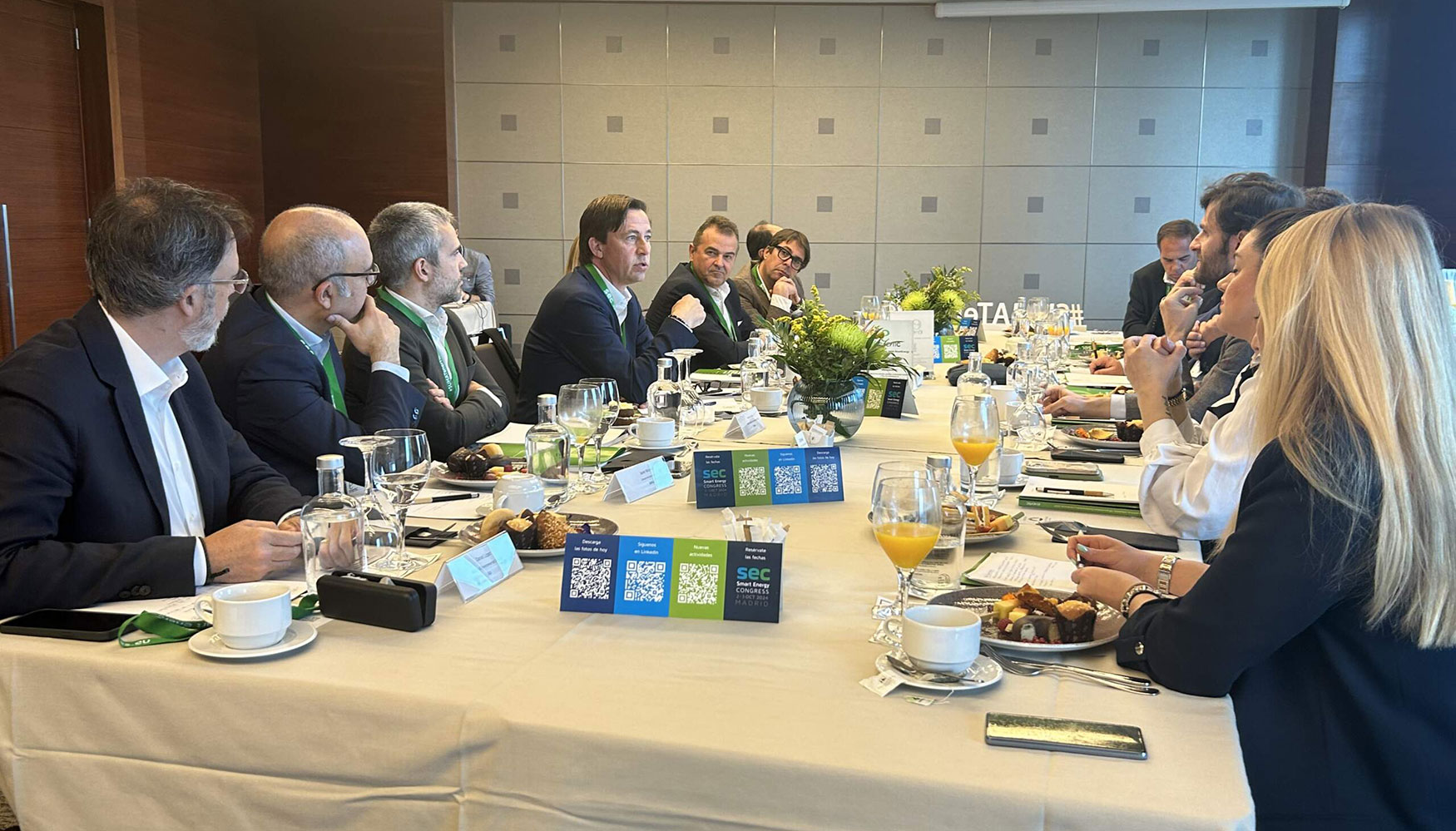 Los participantes debatieron entorno a los avances que se estn produciendo en descarbonizacin y transformacin digital en el sector logstico...