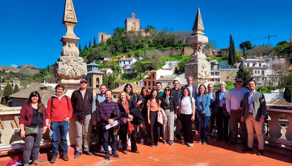 Participantes en el proyecto, durante la III Asamblea General, celebrada en Granada. Fotografa cortesa SMARTeeSTORY...