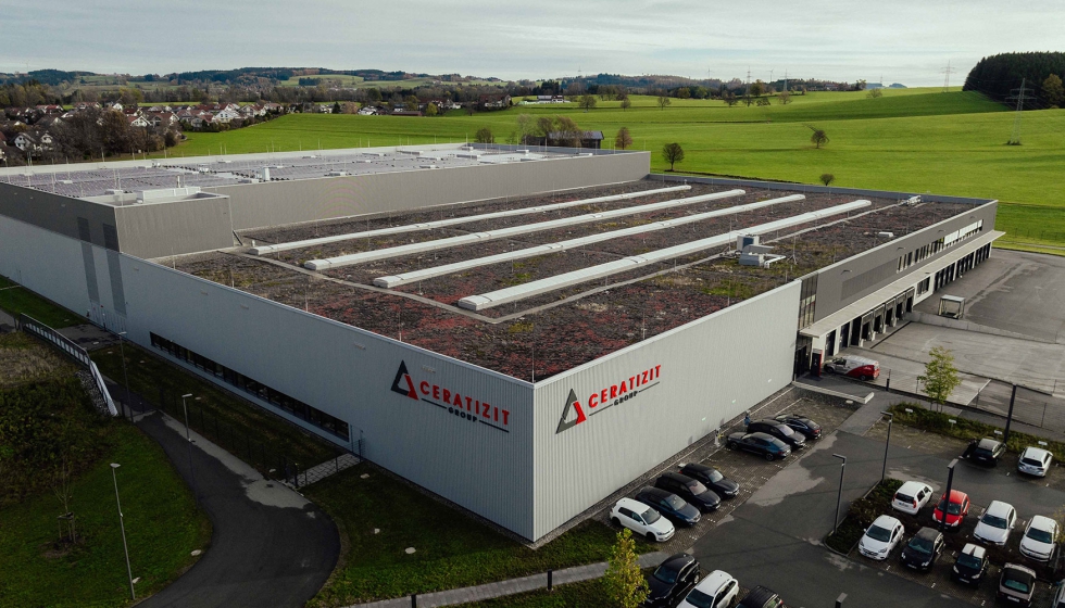 La sede de Kempten alberga el nuevo centro de ventas y tecnologa y el enorme hub logstico