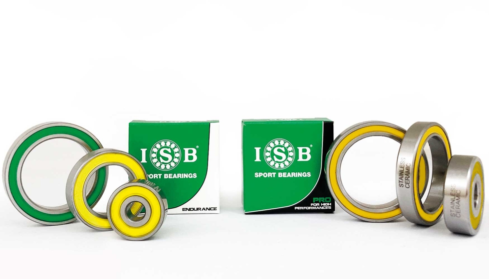 ISB SPORT Pro Bearing Series para los ms rpidos, y ISB SPORT Endurance Bearing Series para los amantes de las aventuras...