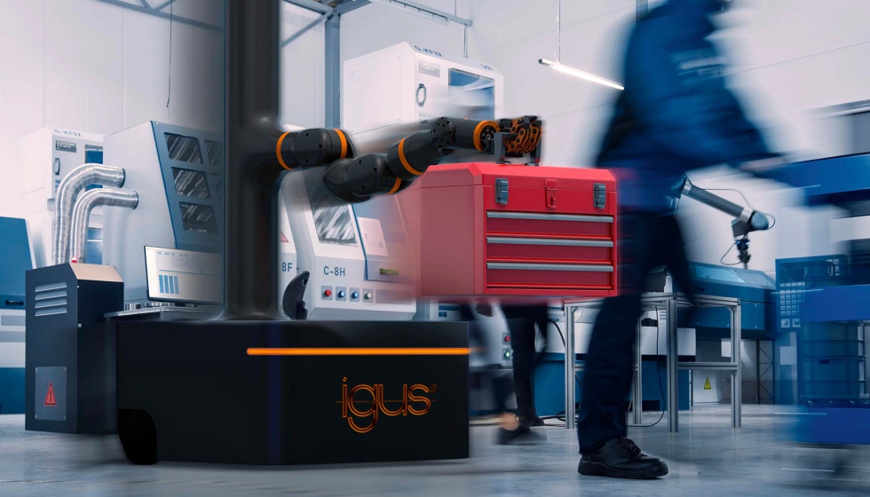 Igus ha lanzado una nueva serie de vehculos de guiado automtico (AGV) y robots mviles autnomos (AMR) econmicos para diversos sectores como...