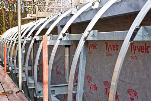 In partnership with DuPont Tyvek UV Faade, two other products of the DuPont Tyvek family...