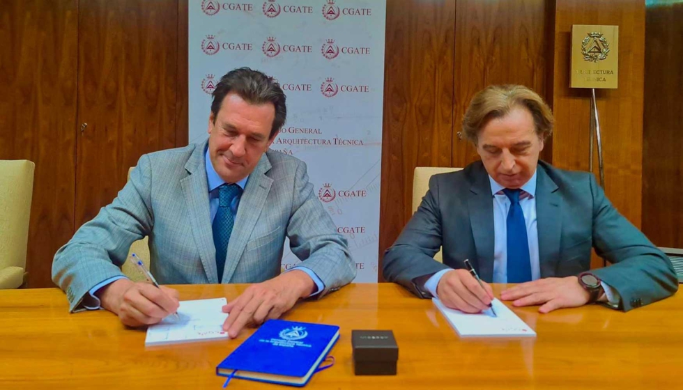 Firma del acuerdo entre el CGATE y RICS