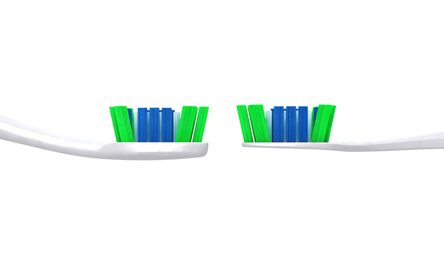 Escovas de dentes monomaterial