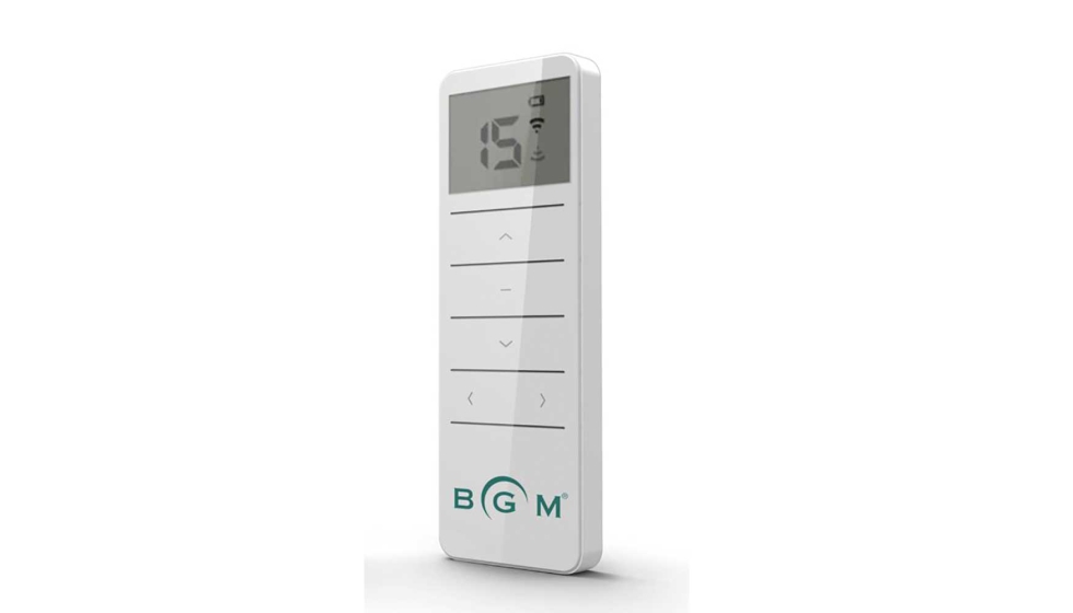 El motor tubular BGM Wifi es compatible con los emisores de BGM