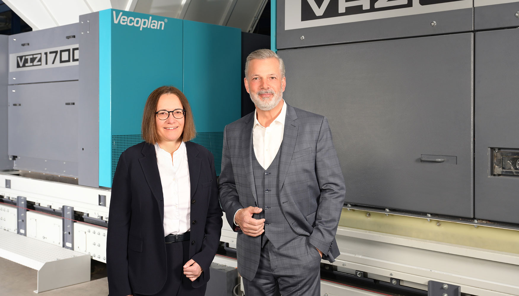 Ina Hannen y Werner Berens destacan que Vecoplan consigui registrar un nuevo ao rcord en 2023