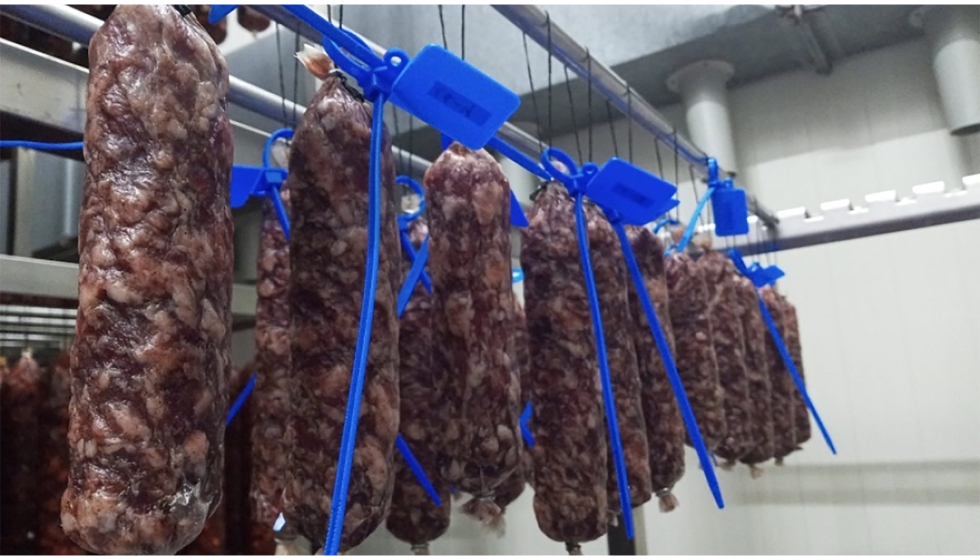 Imagen de uno de los embutidos con los que trabaja el equipo de investigaci�n del proyecto SAUVOLIBE