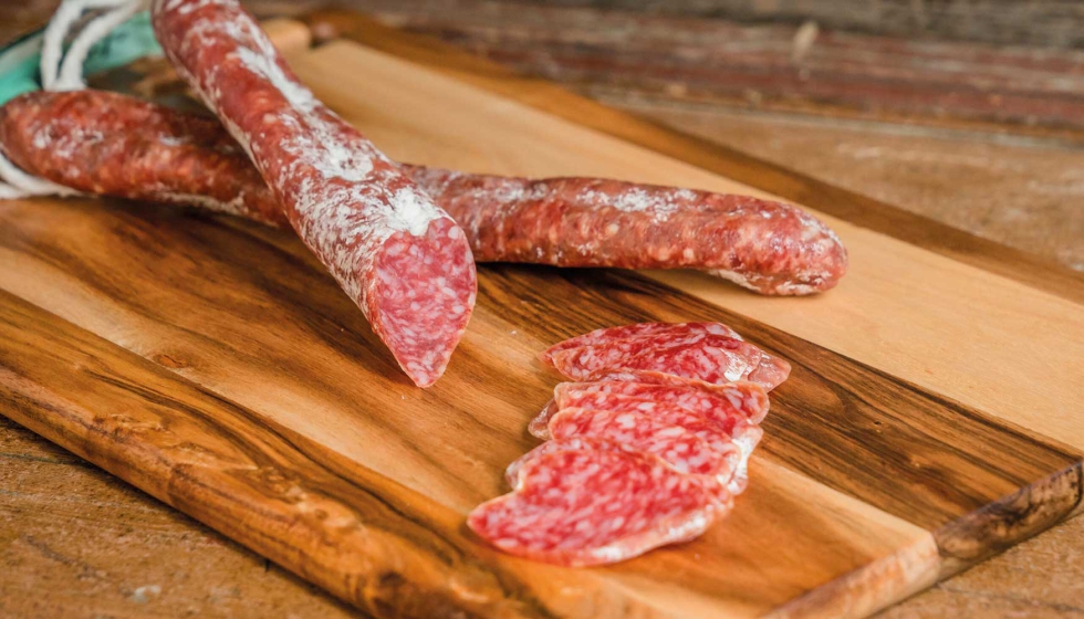 Combinado con otros ingredientes, el suero l�cteo permite lograr un an�logo de grasa que mantiene las propiedades del producto c�rnico curado...