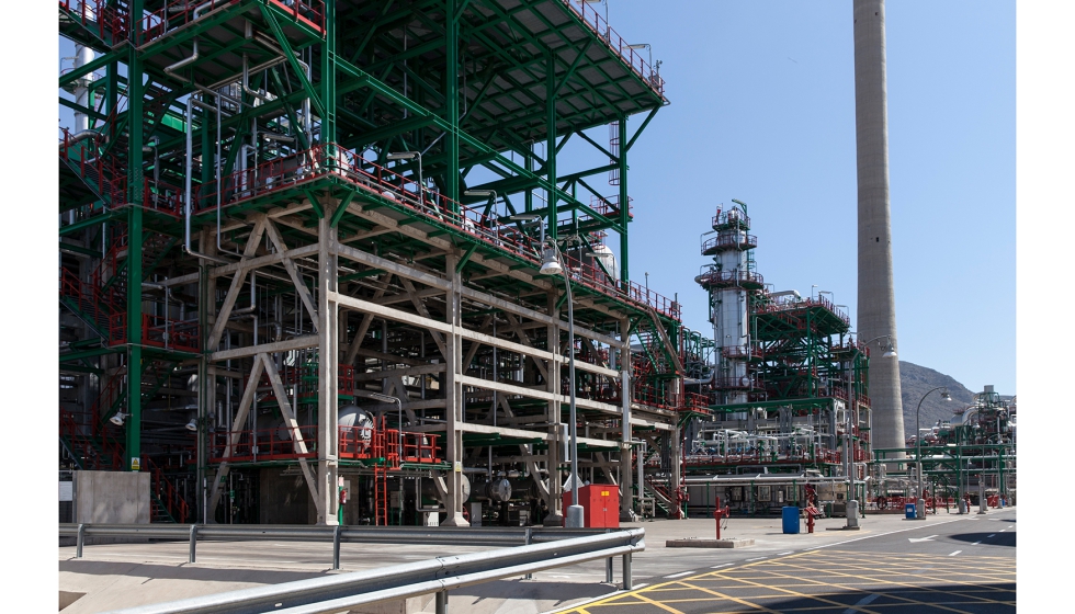 Complejo industrial de Repsol en Cartagena