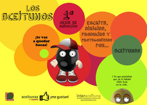 Cartel promocional de la webserie Los Aceitunos