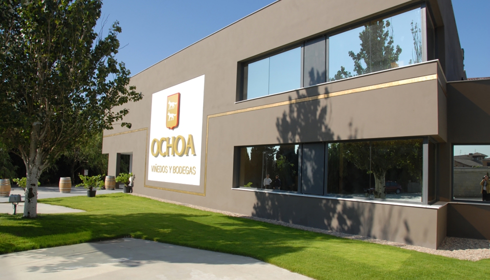 La sede de bodegas Ochoa se ubica en Olite, Navarra