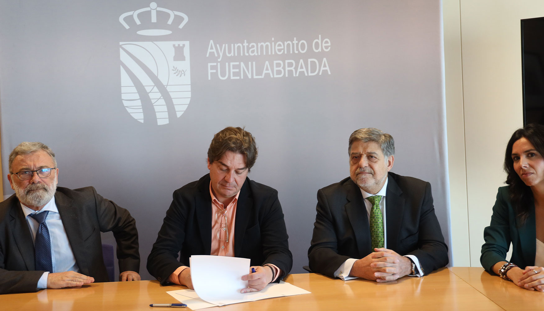Foto de ERP Espaa firma un convenio con el Ayuntamiento de Fuenlabrada para reforzar la recogida de pilas