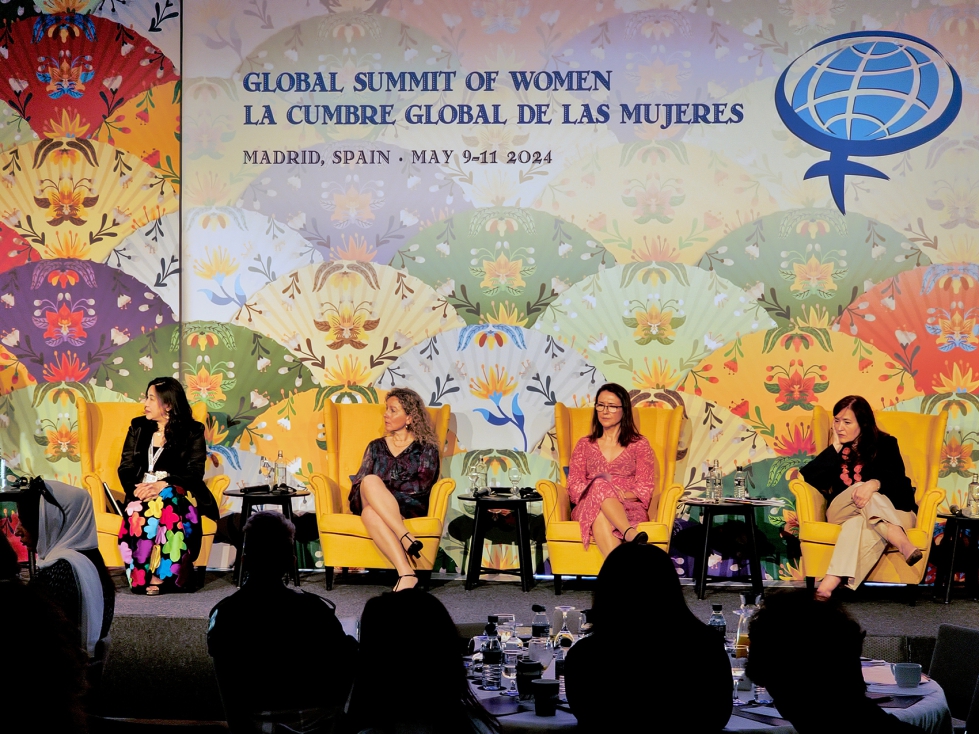La cumbre Global Summit of Women se celebr en Madrid los pasados das 9, 10 y 11 de mayo, en el hotel Riu Plaza de Espaa...