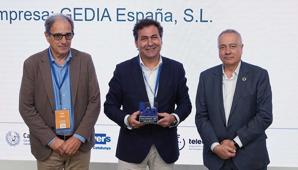 Foto de El proyecto de Fbrica Inteligente de Gedia Espaa gana el Premio Industria 4.0