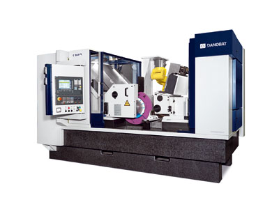 The six-axis CNC grinders centreless E-315FV are driven by linear motors with control of position through optical rules