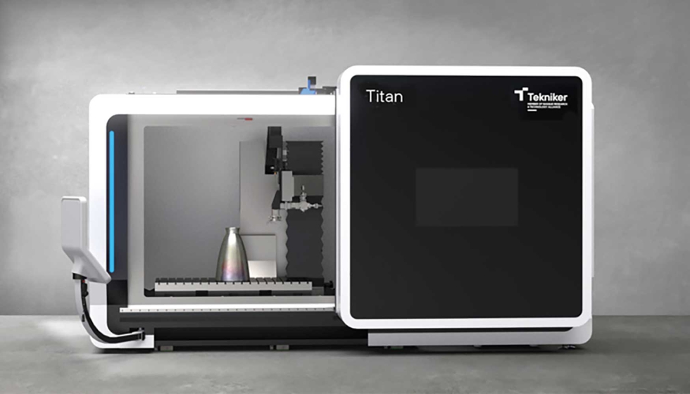 La impresora de grandes dimensiones TITAN ser la protagonista del stand de Tekniker en BIEMH 2024
