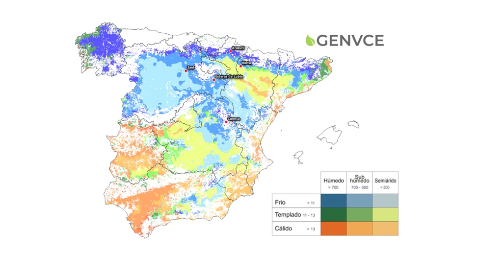 Figura 1. Mapa de las localidades de los ensayos de girasol cosechados en la campaa 2023