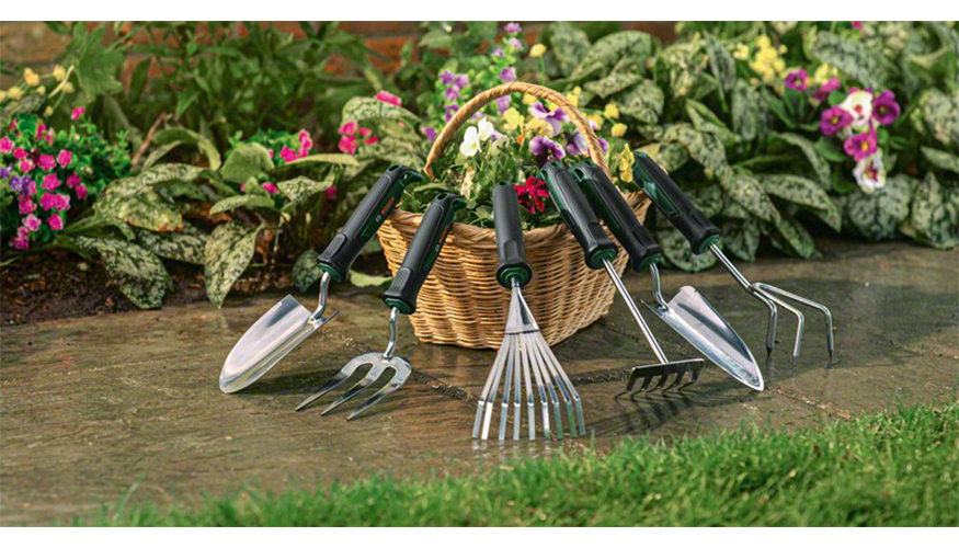 Bosch presenta las herramientas esenciales de jardinera con un diseo compacto y materiales alta calidad