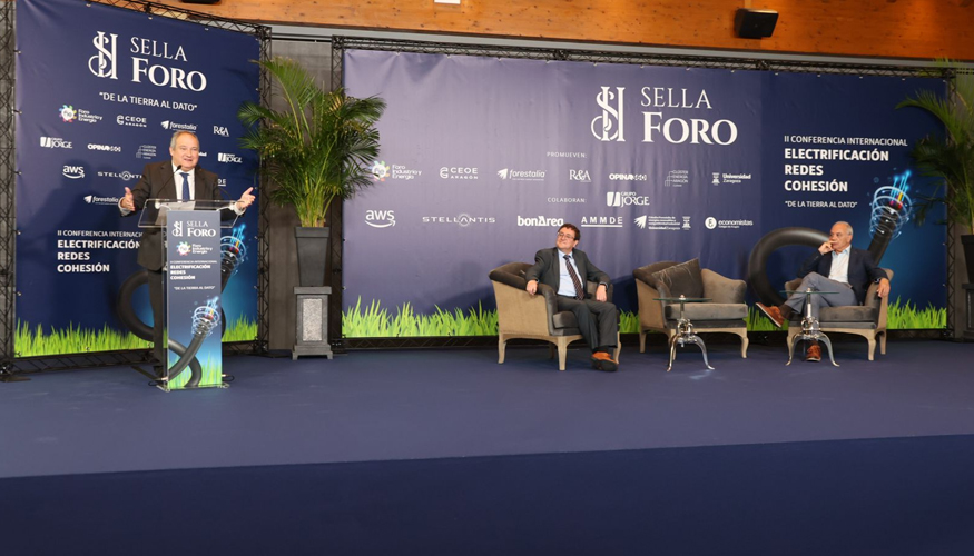 Jordi Hereu, ministro de Industria, Comercio y Turismo, durante la inauguracin de Foro Sella 2024