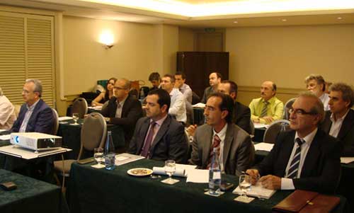 The audience listens closely the latest developments and trends in Flexible packaging Forum