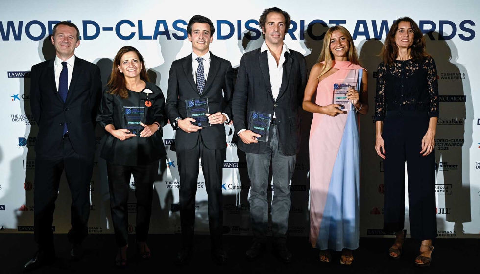 Imagen de los ganadores de The World-Class District Awards de la edicin 2023