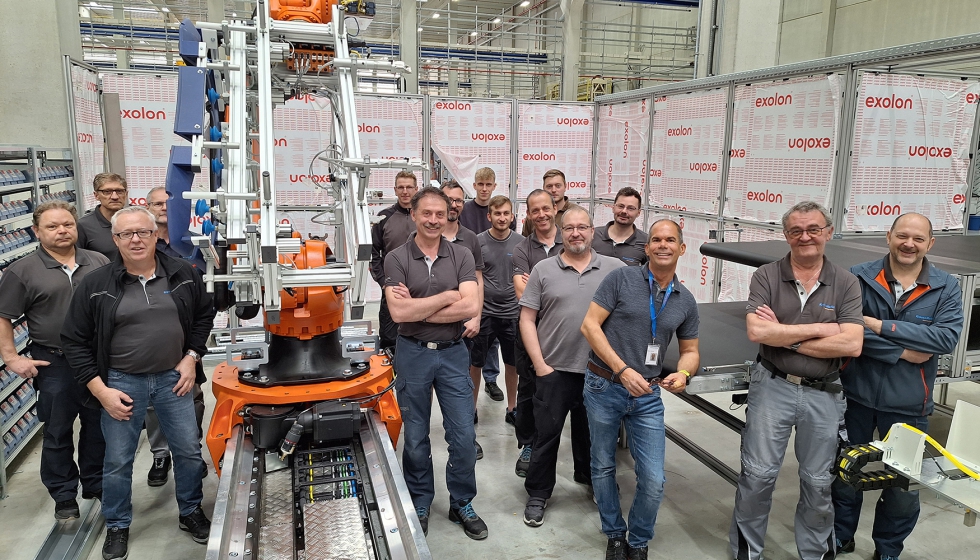 El equipo de KraussMaffei Automation ha estado trabajando en el nuevo sitio en Parsdorf desde abril
