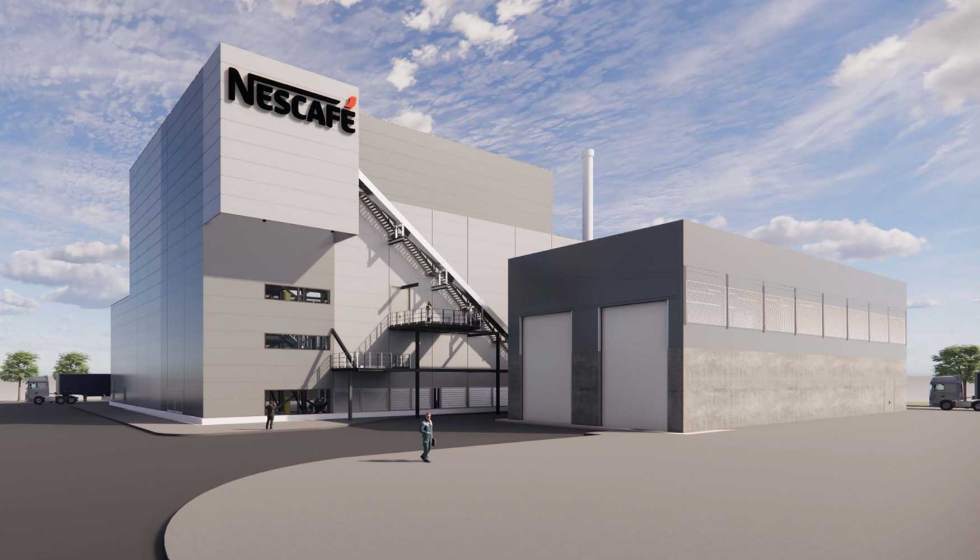 Nestl Espaa invierte 22 millones de euros en la segunda caldera de biomasa de su fbrica de caf en Girona