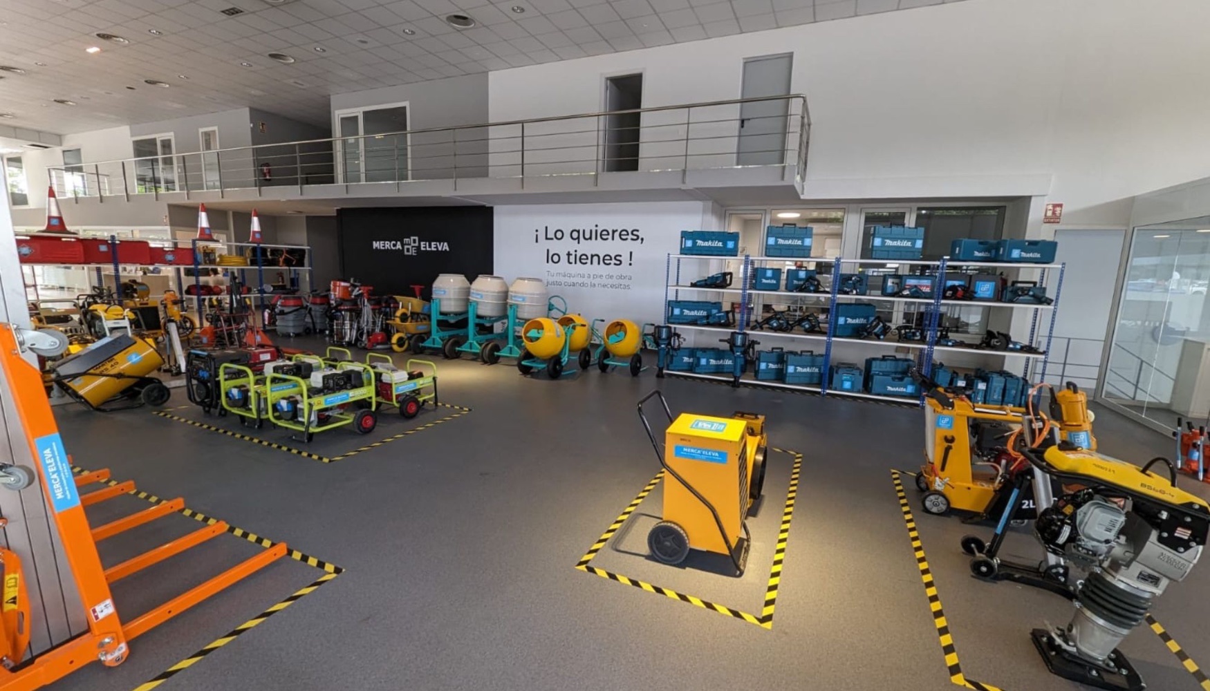 Nueva tienda de maquinaria pequea de Merca-Eleva en Vilafranca del Peneds