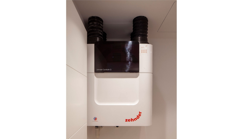 El sistema de ventilacin elegido es la unidad Zehnder ComfoAir Q 450