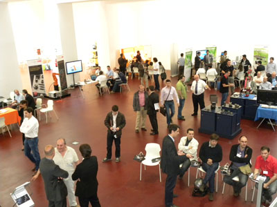 TecnoCampus Of Matar offered in an alone surface space to give fit to the stands of the 9 companies participants...