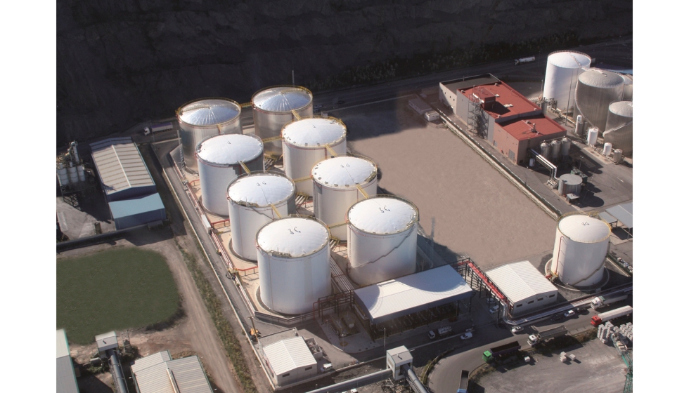 Exolum dispone en el Pas Vasco de tres instalaciones de almacenamiento situadas en los municipios de Santurce...
