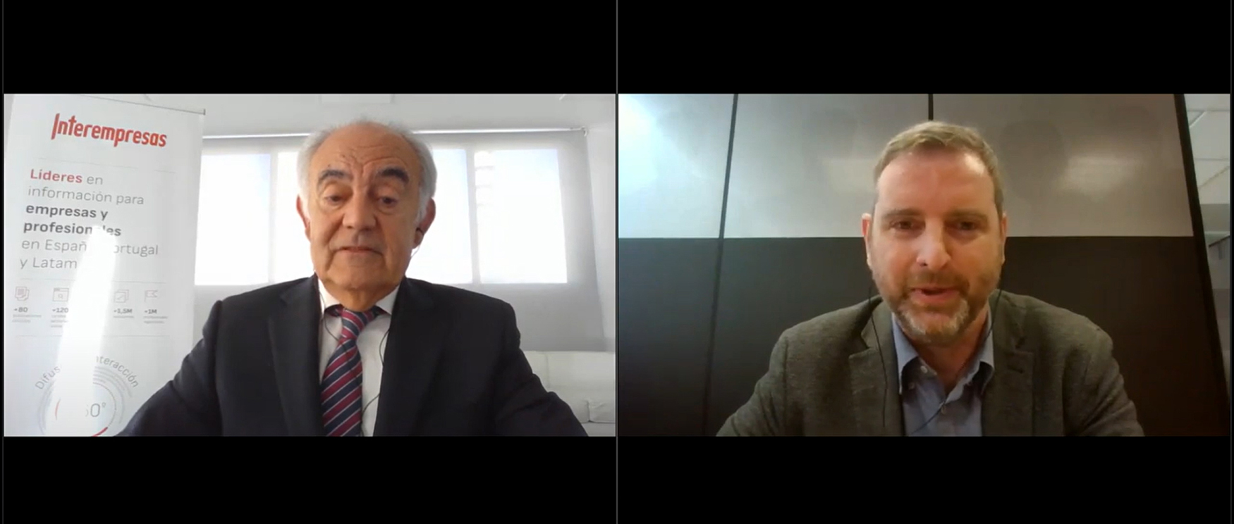 Ricardo Corts, diretor do Frum Potncia, e Sergio Serrano, diretor tcnico da Anmopyc