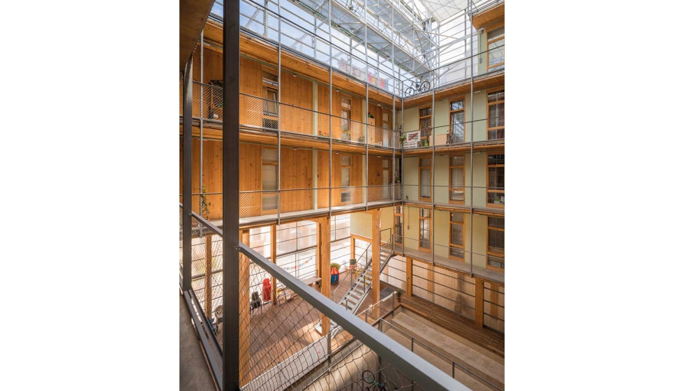 La Borda ha sido galardonado con el premio al Mejor Desarrollo de Vivienda Colectiva en la categoría de nueva construcción. Foto: Lluc Miralles... La Borda ha sido galardonado con el premio al Mejor Desarrollo de Vivienda Colectiva en la categoría de nueva construcción. Foto: Lluc Miralles...