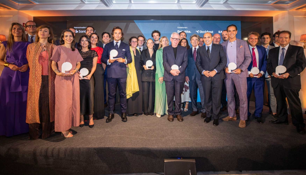 Foto de familia de los XV Premios Porcelanosa