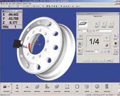 By JIU, operators can simulate parts measurement programmes using a model of the piece be downloaded of the CAD system