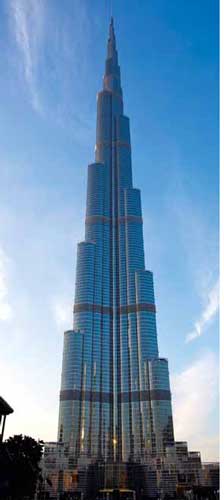 Burj Khalifa es actualmente el edificio ms alto del mundo. Imagen de Feica
