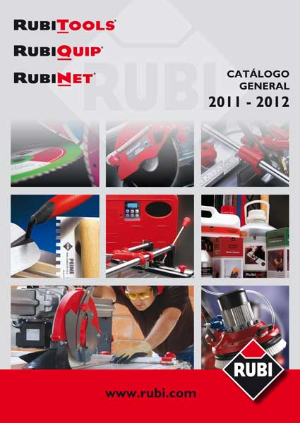 Cover of the new catalogue of Rubi