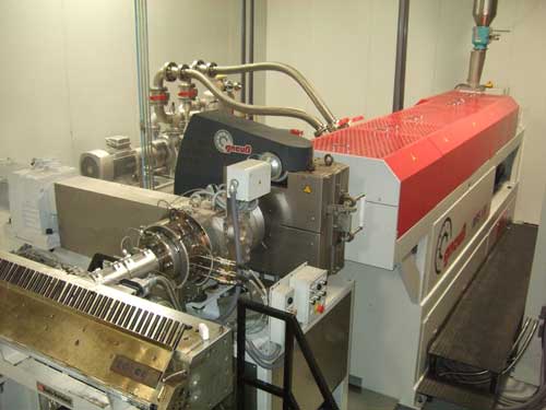 Fig. 2: MRS en la produccin de lamina de PET para termoconformar, con capacidad para 1000 kg/h