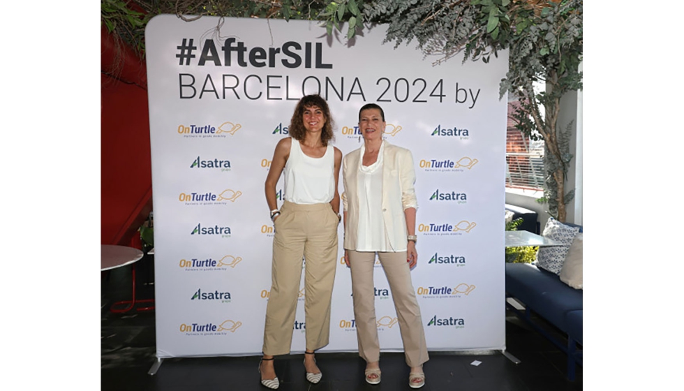 Astrid Camprub, CEO del Grupo Asatra (izquierda), y Marta Fbregas, CEO de OnTurtle (derecha)
