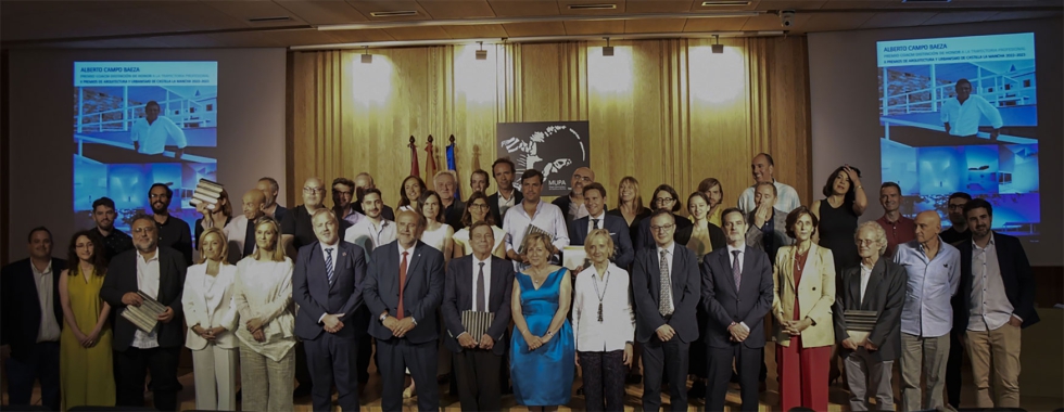 Gala de los II Premios A&U de Arquitectura y Urbanismo de Castilla-La Mancha, organizada por el COACM